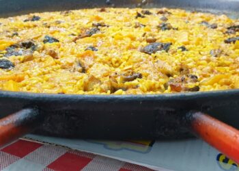 Receta de la paella de anguila y calabaza para el concurso de l’Arròs d’Algemesí