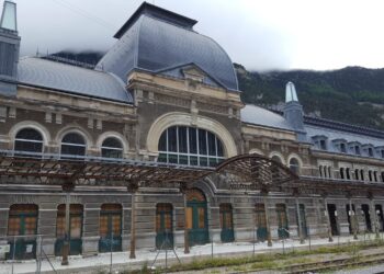 La estación de Canfranc