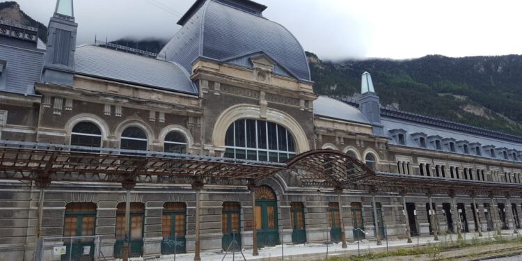 La estación de Canfranc